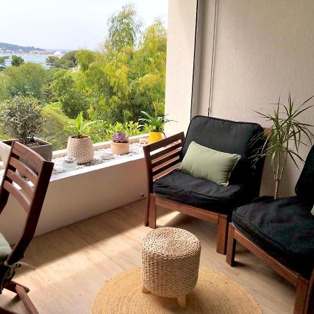 Charme & Calme-Tamaris- Studio Vue Mer - Piscine - Le Petit Olivier Sur Mer 滨海拉塞讷 外观 照片