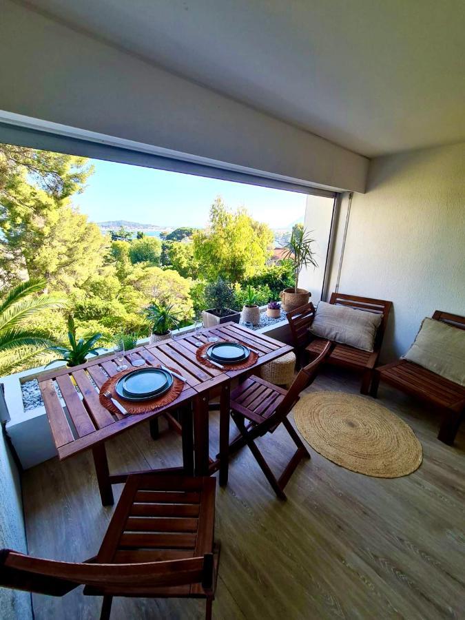 Charme & Calme-Tamaris- Studio Vue Mer - Piscine - Le Petit Olivier Sur Mer 滨海拉塞讷 外观 照片